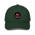 Classic Baseball Cap | Universal Fit | Drill Cotton | Sun Protection & Breathable | Unisex | Personalized | Embroidery | Bold Typography | Humor | Relationships | Everyday | Humorous - front - Bottle Green - mockup 1