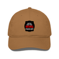 Classic Baseball Cap | Universal Fit | Drill Cotton | Sun Protection & Breathable | Unisex | Personalized | Embroidery | Bold Typography | Humor | Relationships | Everyday | Humorous - Embroidery Print - front - Khaki - mockup 1
