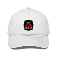 Classic Baseball Cap | Universal Fit | Drill Cotton | Sun Protection & Breathable | Unisex | Personalized | Embroidery | Bold Typography | Humor | Relationships | Everyday | Humorous - Embroidery Print