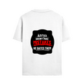 Male Standard Crew T-Shirt | Men's Regular Fit | 100% Cotton DTG Print | Soft & Durable | Personalized | DTG | Bold Typography | Humor | Relationships | Everyday | Humorous - back - White - mockup 2