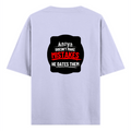 Oversized Standard T-Shirt | Relaxed Fit Unisex | 100% Super Combed Cotton DTG Print | Soft Durable Breathable | Adult | Personalized | DTG | Bold Typography | Humor | Relationships | Everyday | Humorous - back - Lavender - mockup 2
