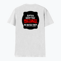 Men's V-Neck T-Shirt | Regular Fit | 180 GSM Bio-Washed Cotton | DTG Print Ready | Pre-Shrunk, Double Stitched | Personalized | DTG | Bold Typography | Humor | Relationships | Everyday | Humorous - back - White - mockup 2