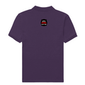 Male Polo Shirt | Regular Fit Men's | 220 GSM Bio-Washed Cotton Blend | Double Stitched, Pre-Shrunk | Men | Personalized | DTG | Bold Typography | Humor | Relationships | Everyday | Humorous - back - Purple - mockup 1