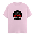 Men's Classic Crew T-Shirt | Regular Fit | 180 GSM Bio-Washed Cotton | DTG Printed | Double-Stitched Seams | Personalized | DTG | Bold Typography | Humor | Relationships | Everyday | Humorous - front - Light Baby Pink - mockup 1