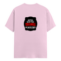 Men's Classic Crew T-Shirt | Regular Fit | 180 GSM Bio-Washed Cotton | DTG Printed | Double-Stitched Seams | Personalized | DTG | Bold Typography | Humor | Relationships | Everyday | Humorous - back - Light Baby Pink - mockup 2