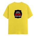 Men's Classic Crew T-Shirt | Regular Fit | 180 GSM Bio-Washed Cotton | DTG Printed | Double-Stitched Seams | Personalized | DTG | Bold Typography | Humor | Relationships | Everyday | Humorous - back - New Yellow - mockup 2