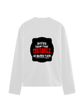 Male Full Sleeve T-Shirt | Regular Fit | 180 GSM Bio-Washed Cotton Blend | Double Stitched, Ribbed Neck | Men | Personalized | DTG | Bold Typography | Humor | Relationships | Everyday | Humorous - DTG Print - back - White - mockup 2