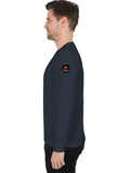 Male Full Sleeve T-Shirt | Regular Fit | 180 GSM Bio-Washed Cotton Blend | Double Stitched, Ribbed Neck | Men | Personalized | DTG | Bold Typography | Humor | Relationships | Everyday | Humorous - DTG Print - left sleeve - Navy Blue - mockup 5