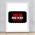 Framed Poster | Multiple Sizes & Frame Colors | 300 GSM Art Paper, Laminated | Fade-Proof Digital Print, Mounting Kit Included | Unisex | Personalized | Wall Art | Design - front_18x24In - 18x24In - mockup 11