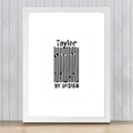 Framed Poster | Multiple Sizes & Frame Colors | 300 GSM Art Paper, Laminated | Fade-Proof Digital Print, Mounting Kit Included | Unisex | Personalized | Wall Art | Design 3 - front_18x24In - 18x24In - mockup 11