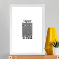 Framed Poster | Multiple Sizes & Frame Colors | 300 GSM Art Paper, Laminated | Fade-Proof Digital Print, Mounting Kit Included | Unisex | Personalized | Wall Art | Design 3 - front_A3 Frame Poster - A3 Frame Poster - mockup 12