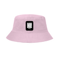 Classic Bucket Hat | Unisex Adult | Heavy Cotton Embroidery | Sun Protection & Comfort | Men & Women | Personalized | Embroidery | Bold Typography | Identity | Everyday | Confident - front - Light Baby Pink - mockup 1