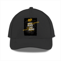 Sports Cap | Adjustable Fit | Polyester | Breathable, Perforated Panels, Embroidery/DTF Printing | Unisex | Personalized | Embroidery | Grunge | Self-empowerment | Overcoming Challenges | Everyday | Empowering