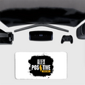 Gaming Pad | Extended 60x30cm & 80x33cm | Sublimation Print | 3mm Thick, Skid-Proof Grip, Stitched Edges | Unisex | Personalized | Graphic | Positivity | Self-motivation | Everyday | Energetic | Positive Vibes - front_60x30cm - mockup 2