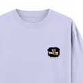 Oversized Standard T-Shirt | Unisex Relaxed Fit | 100% Super Combed Cotton DTG | Soft, Breathable & Durable | Adult | Personalized | DTG | Graphic | Positivity | Self-motivation | Everyday | Energetic | Positive Vibes - right pocket - Lavender - mockup 4