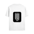 Male Standard Crew T-Shirt | Regular Fit | 100% Cotton (180 GSM) | DTG Print | Durable & Comfortable | Adult | Personalized | DTG | Typographic | Friendship | Everyday | Joyful | Cherished Company - back - White - mockup 2
