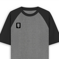 Unisex Oversized Raglan (Dtg) | Personalized | DTG | Typographic | Friendship | Everyday | Joyful | Cherished Company - right pocket - mockup 4