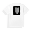Unisex Jersey T-Shirt (Sublimation) | Personalized | Sublimation | Typographic | Friendship | Everyday | Joyful | Cherished Company - back - mockup 2