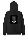 Pullover Hoodie | Unisex Regular Fit | Tri-Layer Cotton Blend | DTG Print Ready | All-Season Comfort, Durable | Adults | Personalized | Typographic | Friendship | Everyday | Joyful | Cherished Company - back - Black - mockup 2