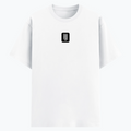 Basic T-Shirt | Unisex XS-2XL | Soft Poly-Cotton Blend | Durable Stitching | Everyday Wear | Personalized | Typographic | Friendship | Everyday | Joyful | Cherished Company - front - White - mockup 1