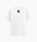 Basic T-Shirt | Unisex XS-2XL | Soft Poly-Cotton Blend | Durable Stitching | Everyday Wear | Personalized | Typographic | Friendship | Everyday | Joyful | Cherished Company - back - White - mockup 2