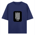 Oversized Classic T-Shirt | Unisex Oversized Fit | 100% Super-Combed Cotton, 240 GSM | Pre-Shrunk, Double-Stitched | Unisex | Personalized | Typographic | Friendship | Everyday | Joyful | Cherished Company - front - Royal Blue - mockup 1