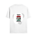 Male Standard Crew T-Shirt | Regular Fit | 100% Cotton (180 GSM) | DTG Print | Durable & Comfortable | Adult | Personalized | DTG | Bold | Self-improvement | Everyday | Determined - back - White - mockup 2