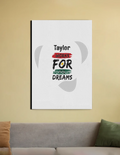 Canvas Print | Multiple Sizes | Special Canvas Fabric | Sturdy Wooden Frame, Fade-Proof | Unisex Home Decor | Personalized | Bold | Self-improvement | Everyday | Determined - front_20X30 In - 20X30 In - mockup 4