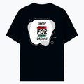 Cotton Stretch T-Shirt | Unisex Fit | 95% Cotton 5% Spandex Blend | DTG Print | Stretchable, Breathable, 240 GSM | Adult | Personalized | Bold | Self-improvement | Everyday | Determined - front - Navy Blue - mockup 1