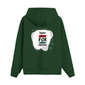 Oversized Hoodie | Relaxed Fit | Unisex | 400 GSM Cotton Blend | Pre-Shrunk Drop Shoulder | Adults | Personalized | Bold | Self-improvement | Everyday | Determined - back - Bottle Green - mockup 2