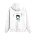 Oversized Hoodie | Relaxed Fit | Unisex | 400 GSM Cotton Blend | Pre-Shrunk Drop Shoulder | Adults | Personalized | Bold | Self-improvement | Everyday | Determined - back - White - mockup 2
