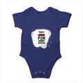 Rompers | Baby (0-12 Months) Regular Fit | 180 GSM Bio-Washed Cotton DTG Ready | Double Stitched, Pre-Shrunk | Unisex Baby | Personalized | Bold | Self-improvement | Everyday | Determined - front - Royal Blue - mockup 1