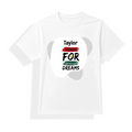 Unisex Dry Fit T-Shirt | Regular Fit Activewear | Micro Polyester Sublimation Ready | Quick-Dry Wrinkle Resistant | Personalized | Sublimation | Bold | Self-improvement | Everyday | Determined - front - mockup 1