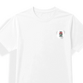 Unisex Dry Fit T-Shirt | Regular Fit Activewear | Micro Polyester Sublimation Ready | Quick-Dry Wrinkle Resistant | Personalized | Sublimation | Bold | Self-improvement | Everyday | Determined - left pocket - mockup 3
