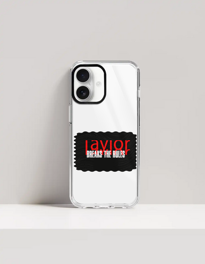 Hard Clear Case | iPhone | TPU Sides & PC Back | Detachable Camera Protector, Scratch-Proof | Unisex | Personalized | Bold | Rebellion | Defiance | Everyday | Defiant - front_17 - 17 - mockup 1