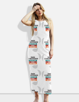 Graphic Design Bodycon Dress