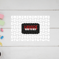 Jigsaw Puzzle | 120 Pieces A4 Size | Recycled Paper Semi-Gloss Finish | Engaging Entertainment Brain Booster | Unisex All Ages | Personalized | Bold | Rebellion | Defiance | Everyday | Defiant - front - mockup 1