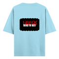 Oversized Classic T-Shirt | Unisex Fit | 100% Super-Combed Cotton | Pre-Shrunk, Double-Stitched | Adults | Personalized | DTF | Bold | Rebellion | Defiance | Everyday | Defiant - back - Baby Blue - mockup 2