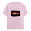 Men's Classic Crew T-Shirt | Regular Fit | 180 GSM Bio-Washed Cotton | DTF Print Ready | Pre-Shrunk, Durable | Personalized | DTF | Bold | Rebellion | Defiance | Everyday | Defiant - front - Light Baby Pink - mockup 1