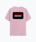 Cotton Stretch T-Shirt | Unisex Fit | 95% Cotton 5% Spandex Blend | Stretchable, Breathable | Adults | Personalized | DTG | Bold | Rebellion | Defiance | Everyday | Defiant - back - Light Baby Pink - mockup 2