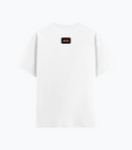 Basic T-Shirt | Unisex Fit XS-2XL | Poly-Cotton Blend Soft Finish | Durable Stitching, Lycra Rib Neck | Adults | Personalized | DTG | Bold | Rebellion | Defiance | Everyday | Defiant - back - White - mockup 2