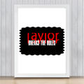 Framed Poster | Multiple Sizes & Frame Colors | 300 GSM Art Paper, Laminated | Fade-Proof Digital Print, Mounting Kit Included | Unisex | Personalized | Bold | Rebellion | Defiance | Everyday | Defiant - front_18x24In - 18x24In - mockup 11