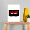 Framed Poster | Multiple Sizes & Frame Colors | 300 GSM Art Paper, Laminated | Fade-Proof Digital Print, Mounting Kit Included | Unisex | Personalized | Bold | Rebellion | Defiance | Everyday | Defiant - front_A4 Frame Poster - A4 Frame Poster - mockup 13