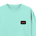 Oversized Classic T-Shirt | Unisex Oversized Fit | 100% Super-Combed Cotton, 240 GSM | Pre-Shrunk, Double-Stitched | Unisex | Personalized | DTG | Bold | Rebellion | Defiance | Everyday | Defiant - right pocket - Mint - mockup 4