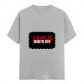 Female Classic Crew T-Shirt | Regular Fit Women's | 180 GSM Bio-Washed Cotton | Double Stitched, Pre-Shrunk | Personalized | DTG | Bold | Rebellion | Defiance | Everyday | Defiant - front - Grey Melange - mockup 1