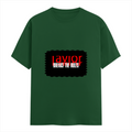 Female Classic Crew T-Shirt | Women's Regular Fit | 180 GSM Bio-Washed Cotton Blend | Double Stitched Seam | Folded Neck | Women | Personalized | DTG | Bold | Rebellion | Defiance | Everyday | Defiant - front - Bottle Green - mockup 1
