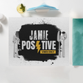 Placemat | Home & Event Dining | 100% Polyester | Durable, Fade-Proof, Soft | Unisex | Personalized | Grunge | Positivity | Motivation | Everyday | Uplifting - front - White - mockup 1