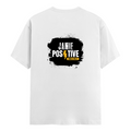 Classic Crew T-Shirt | Men's Regular Fit | 180 GSM Bio-Washed Cotton | DTG Print Ready | Double-Stitched & Ribbed Neck | Personalized | DTG | Grunge | Positivity | Motivation | Everyday | Uplifting - back - White - mockup 2