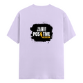 Men's Classic Crew T-Shirt | Regular Fit | 180 GSM Bio-Washed Cotton | DTF Print Ready | Pre-Shrunk, Durable | Personalized | DTF | Grunge | Positivity | Motivation | Everyday | Uplifting - back - Lavender - mockup 2