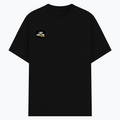 Basic T-Shirt | Unisex XS-2XL | Soft Poly-Cotton Blend | Durable Stitching | Everyday Wear | Personalized | DTG | Grunge | Positivity | Motivation | Everyday | Uplifting - right pocket - Black - mockup 4
